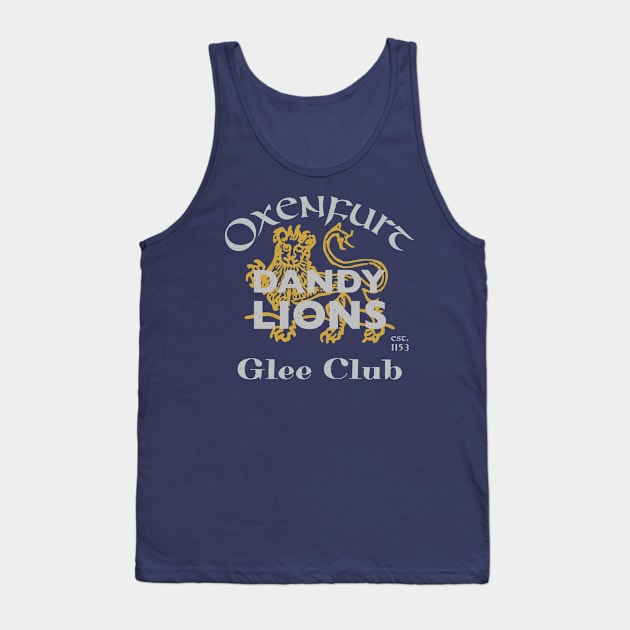 Jaskier: Oxenfurt Glee Club Tank Top by MoxieSTL